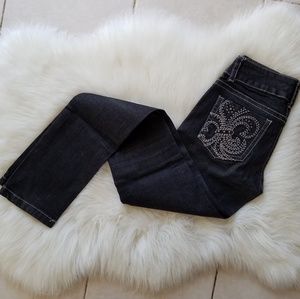 Skinny Jeans/Jeggings w/ Embroidery & Stone Design